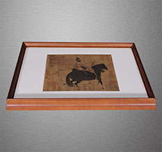 江川书画装裱配框服务案例